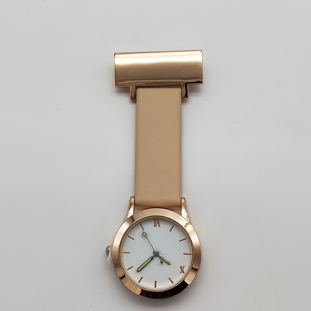 Leather Nurse Watch with