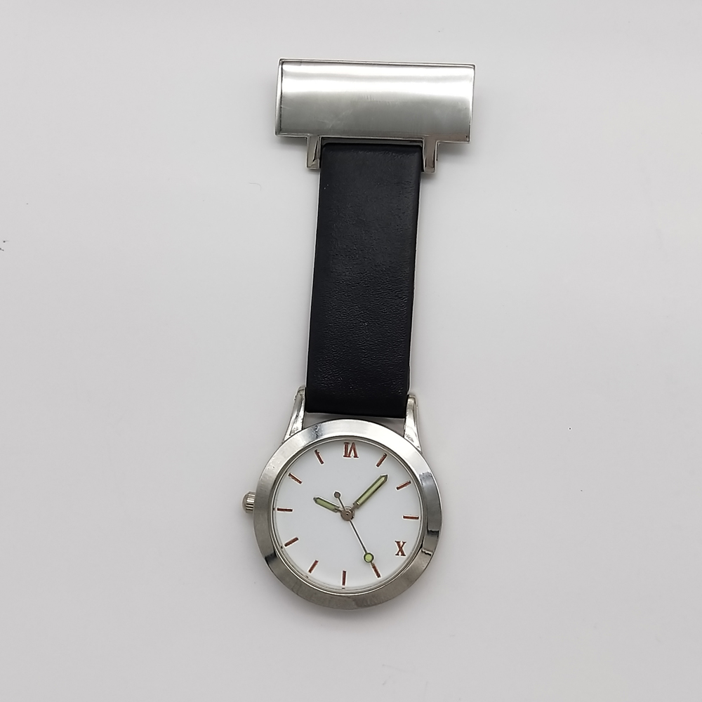 Leather Nurse Watch with