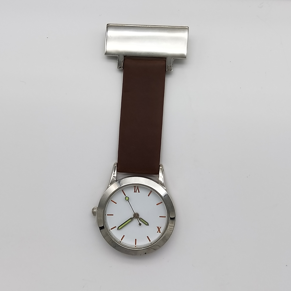 Leather Nurse Watch with