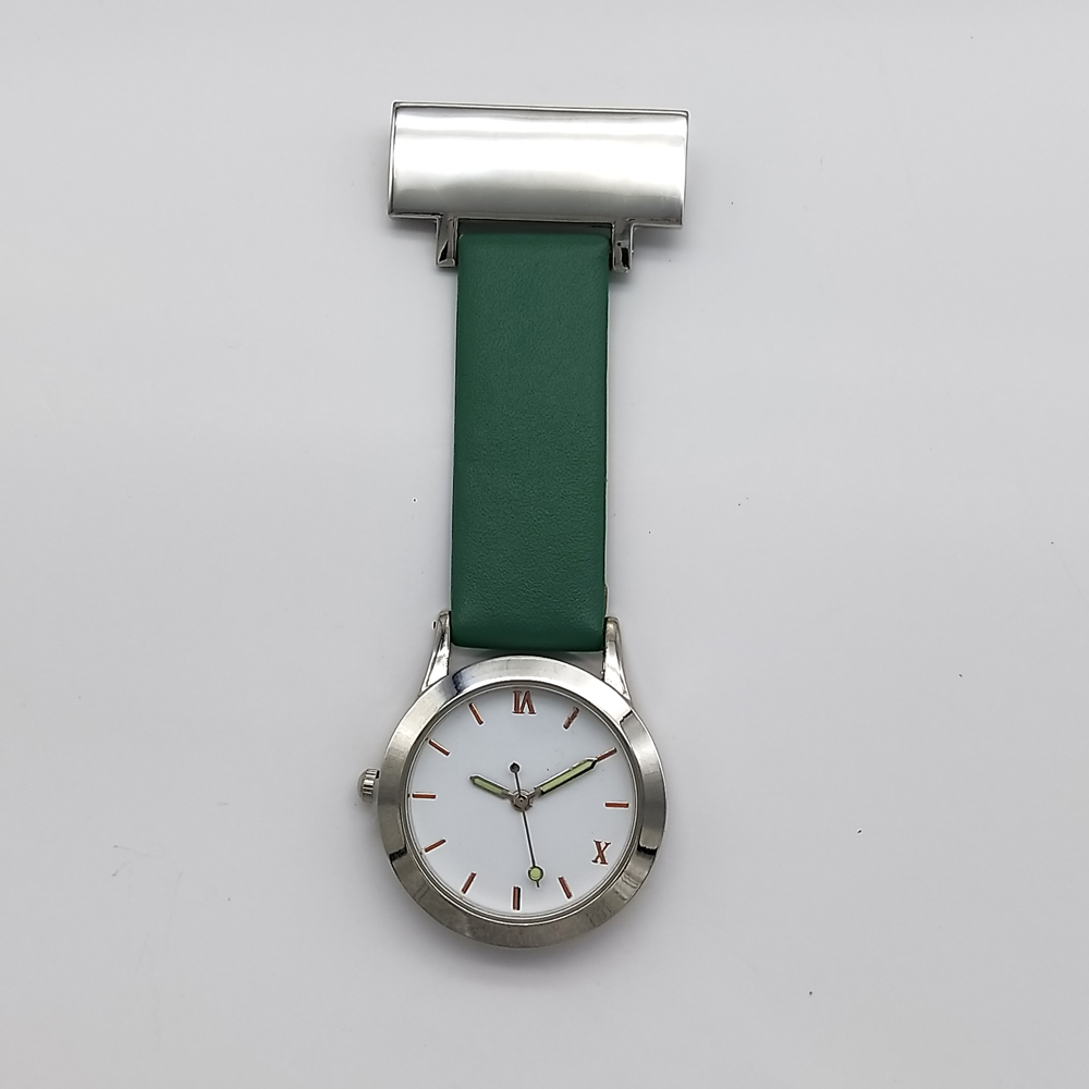 Leather Nurse Watch with